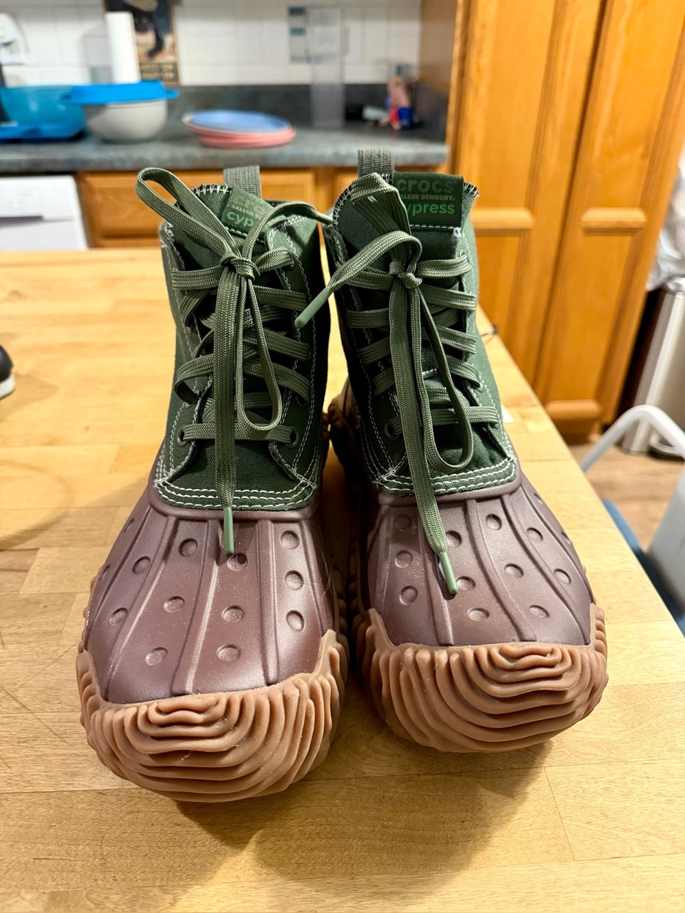 Crocs Pollex Cypress by Salehe Bembury Mallard Duck Boot - Picture 3 of 6